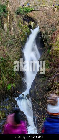 Ullswater e Aira Force, Cumbria, Lake District Foto Stock