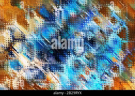 Abstract sfondo colorato Foto Stock