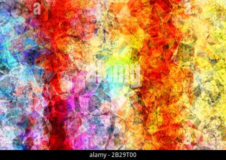 Abstract sfondo colorato Foto Stock