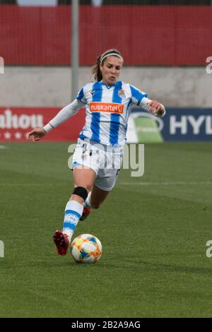 Madrid, Spagna. 01st Mar, 2020. Marta Cardona.la partita tra atletico de Madrid femminile vs Real Sociedad femminile finale con la vittoria di Atletico de Madrid da 3 a 0 su Real Sociedad. Quella partita è stata l'ultima finale della Queen´s Cup vinta dalla Real Sociedad la scorsa stagione. (Foto Di Jorge Gonzalez/Pacific Press) Credito: Pacific Press Agency/Alamy Live News Foto Stock