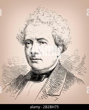 Joseph Isidore Samson, 1793 – 1871, attore e drammaturgo francese Foto Stock