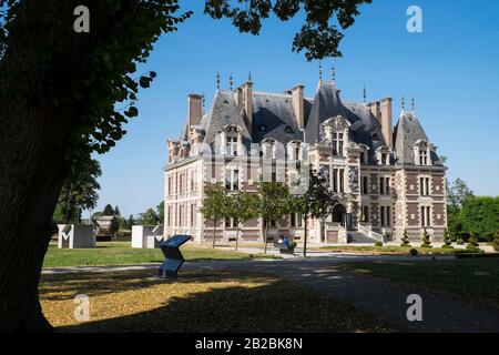 Saint-Pierre-de-Varengeville (Normandia, Francia settentrionale): Il Centro Matmut di Arte Contemporanea (CAC) Foto Stock