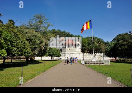 Sri Lanka, Kandy, Tempio del dente Foto Stock