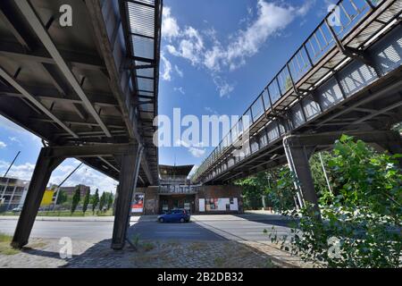 Siemensbahn, Wernerwerk, Siemensdamm, Siemensstadt Berlino, Deutschland Foto Stock