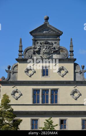 Lutherhaus, Augusteum, Collegienstrasse, Lutherstadt Wittenberg, Sachsen-Anhalt, Deutschland Foto Stock