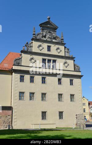 Lutherhaus, Augusteum, Collegienstrasse, Lutherstadt Wittenberg, Sachsen-Anhalt, Deutschland Foto Stock