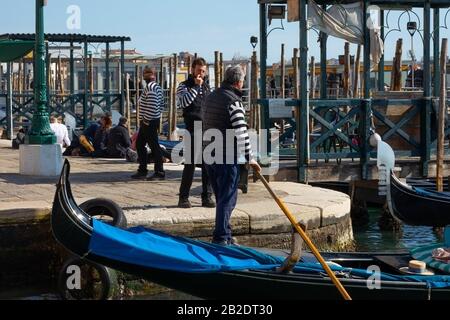 Carnevale E Maschere Del Canaletto Di Venezia Foto Stock