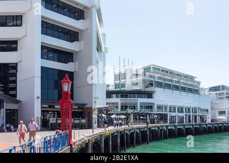 Ingresso A Princes Wharf, Auckland Waterfront, City Centre, Auckland, Auckland Region, Nuova Zelanda Foto Stock