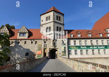 Moritzburg, Friedemann-Bach-Platz, Halle an der Saale, Sachsen-Anhalt, Deutschland Foto Stock