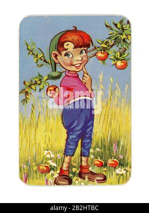 Twizzle - Snap. Gioco di carte per bambini (1957 - 1959) Foto Stock