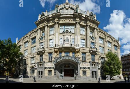 Franz-Liszt-Musikakademie, Liszt Ferenc ter, Budapest, Ungarn Foto Stock