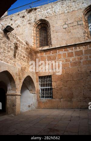 Strada del Medio Oriente - Israele, città vecchia di Gerusalemme Foto Stock