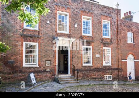 Agnello House Museum, Rye, East Sussex, Inghilterra, Gb, Regno Unito Foto Stock