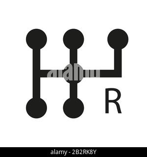 icona shift vector (spostamento vettore). maiusc su sfondo bianco. icona shift (spostamento) per web e app Illustrazione Vettoriale