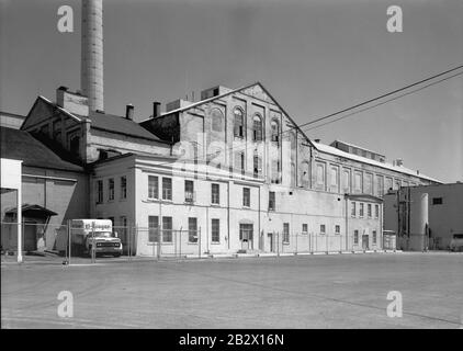 Garland Sugar Factory - Utah-Idaho Sugar Company - Vista Generale - Garland Utah. Foto Stock