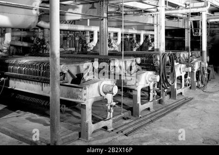 Garland Sugar Factory - Utah-Idaho Sugar Company - Presse - Garland Utah. Foto Stock