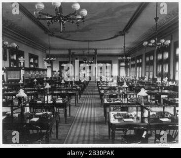 General Operating Department, Western Union Telegraph Building, New York Foto Stock