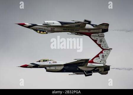 United States Air Force Thunderbirds Foto Stock