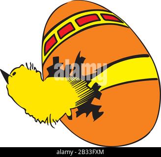 Uovo di Pasqua Illustrazione Vettoriale