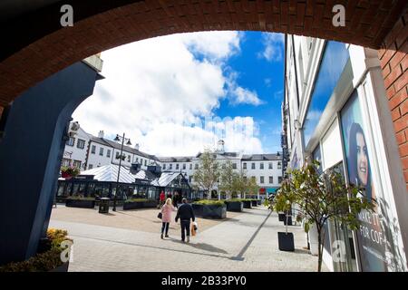 Lisburn City Centre, Irlanda Del Nord Foto Stock