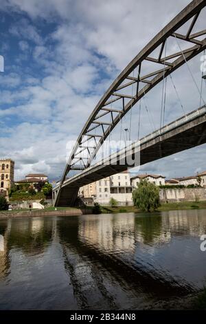 Castelmoron-sur-Lot, dipartimento Lot-et-Garonne nel sud-ovest della Francia Foto Stock