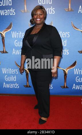 Scrittori Guild Awards 2020 - Arrivi Cerimonia Sulla Costa Occidentale Al Beverly Hilton Hotel A Beverly Hills, California Il 1 Febbraio 2020 Con: Retta Dove: Beverly Hills, California, Stati Uniti Quando: 01 Febbraio 2020 Credito: Sheri Determan/Wenn.com Foto Stock