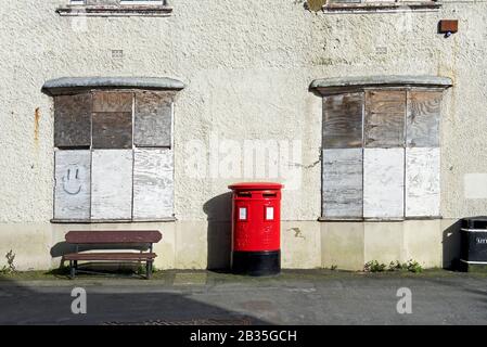 Ufficio postale, ora chiuso, Inghilterra UK Foto Stock