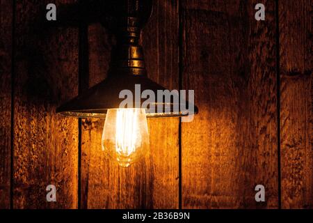 The Edison, a classic light bulb Foto Stock