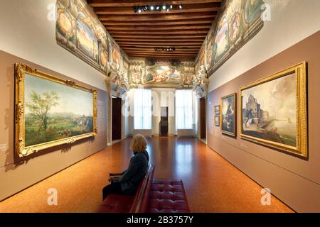 Italia, Veneto, Vicenza, Palazzo Leoni Montanari, Gallerie D'Italia Foto Stock