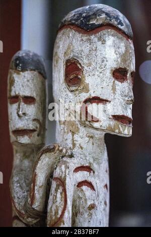 Indonesia, Papua, Jayapura, Asmin Museum, Rockefeller Collection Foto Stock