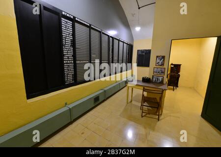 Stanze di guerra Lascaris a la Valletta, Malta. Foto Stock