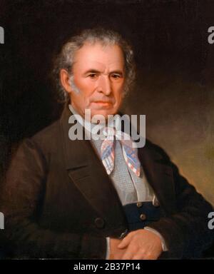 Zachary Taylor (1784–1850), ritratto dipinto da William Garl Browne Jr., 1847-1848 Foto Stock