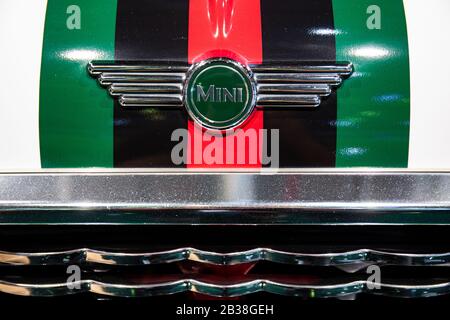 Francoforte Sul Principale, Germania. 10th settembre 2019. Salone Internazionale del motore di Francoforte 2019, IAA, Internationale Automobil Ausstellung: Mini Cooper classica, Mini 60 anni showcar classico. Credito: Christian Lademann Foto Stock