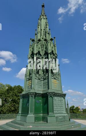 Nationaldenkmal für die Befreiungskriege, Viktoriapark Kreuzberg di Berlino, Deutschland Foto Stock