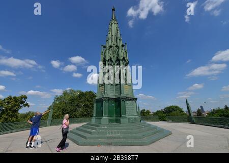 Nationaldenkmal für die Befreiungskriege, Viktoriapark Kreuzberg di Berlino, Deutschland Foto Stock