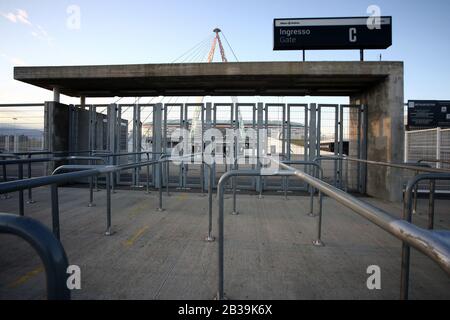 Torino, Italia. 17th Feb, 2020. Calcio, SERIE A TIM 2019-20 nella foto: Allianz STADIUM CLOSED CHAMPIONSHIP FERMO CAUSE CORONA VIRUS Credit: Independent Photo Agency/Alamy Live News Foto Stock