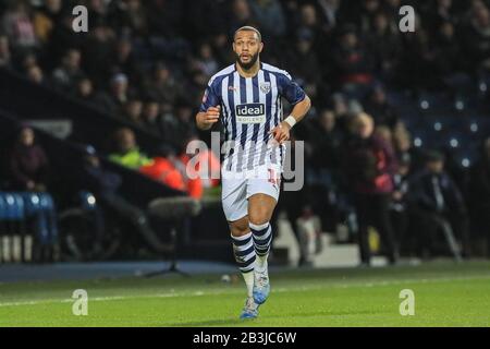 3rd Marzo 2020, The Hawthorns, West Bromwich, Inghilterra; Emirates Fa Cup 5th Round, West Bromwich Albion / Newcastle United : Matt Phillips (10) Di West Bromwich Albion Foto Stock