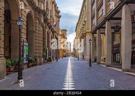 Chieti (Italia) - Veduta del centro storico della città di Chieti, capoluogo della regione Abruzzo, centro Italia Foto Stock