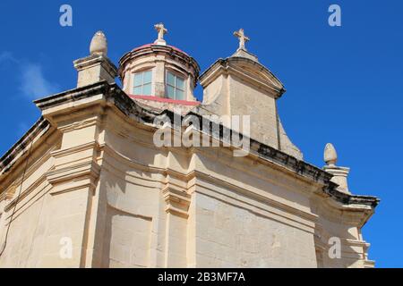 chiesa di san cataldus a rabat (malta) Foto Stock