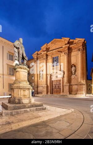 Piazza Garibaldi, Foligno, Perugia, Umbria, Italia, Europa Foto Stock