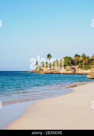 Spiaggia Di Guardalavaca, Provincia Di Holguin, Cuba, Indie Occidentali, Caraibi, America Centrale Foto Stock