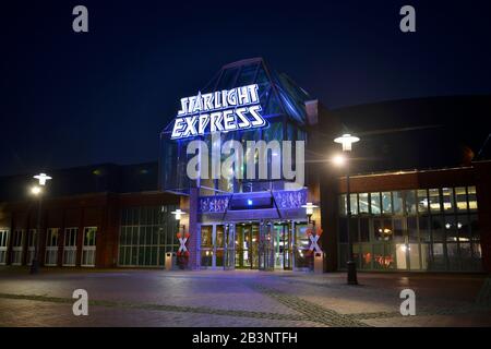 Starlight Express Theatre, Stadionring, Bochum, Nordrhein-Westfalen, Deutschland Foto Stock