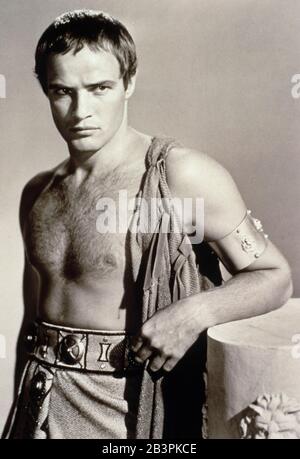 Marlon brando Giulio Cesare, 1953 Foto Stock