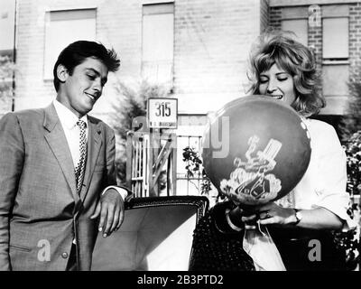 Monica Vitti, Alain Delon, l'eclisse, Eclipse, 1962 Foto Stock