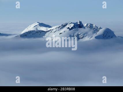 Il Mont de Grange, Avoriaz Alta Savoia, Frankreich Foto Stock