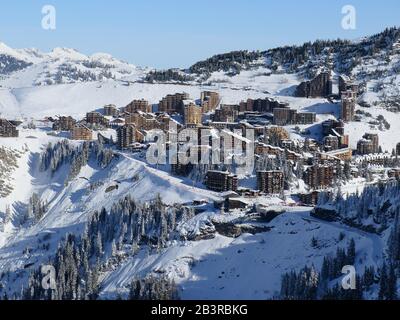 Avoriaz Alta Savoia, Frankreich Foto Stock