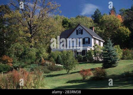 Rhinecliff New York USA, circa 1992: Antica fattoria nella upstate New York's Hudson River Valley. ©Bob Daemmrich Foto Stock