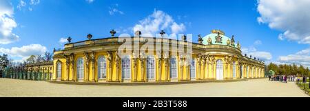 Palazzo Sanssouci, Potsdam, Germania Foto Stock