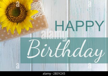 Biglietto di compleanno con girasoli, simpatici girasoli, biglietto di auguri con animazione 3D, per il compleanno, per la festa della mamma, F21