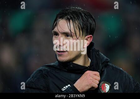 Rotterdam, 04-03-2020, calcio, , Coppa KNVB, stagione 2019-2020, giocatore di Feyenoord Steven Berghuis Foto Stock